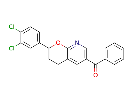 Methanone,
[2-(3,4-dichlorophenyl)-3,4-dihydro-2H-pyrano[2,3-b]pyridin-6-yl]phenyl-