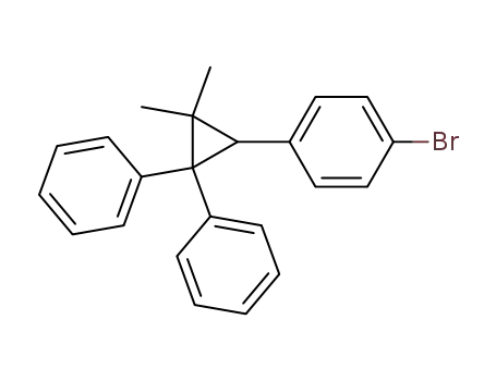 1,1-Diphenyl-2-(p-bromphenyl)-3,3-dimethylcyclopropan