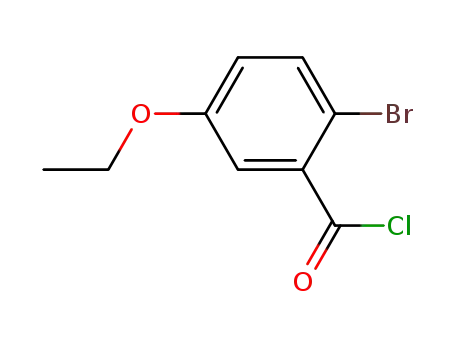 Molecular Structure of 857285-21-3 (Benzoyl chloride, 2-bromo-5-ethoxy-)