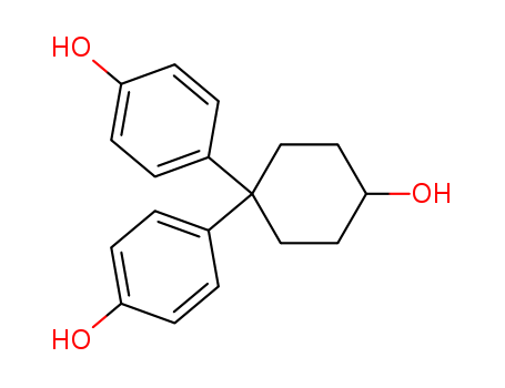 Phenol, 4,4'-(4-hydroxycyclohexylidene)bis-