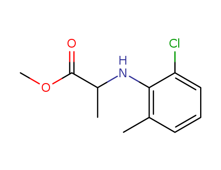 Alanine, N-(2-chloro-6-methylphenyl)-, methyl ester