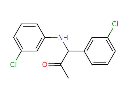 1-<3-Chlor-anilino>-1-<3-chlor-phenyl>-propanon-(2)