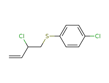 Molecular Structure of 28000-69-3 (1-chloro-4-<(2-chloro-3-butenyl)thio>benzene)
