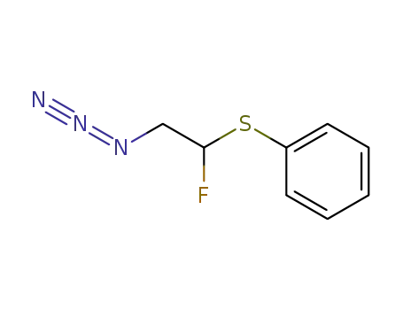 Benzene, [(2-azido-1-fluoroethyl)thio]-