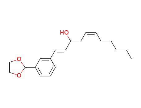 2-(3-[3-Hydroxy-undec-5Z-1E-dien-1-yl]phenyl)-1,3-dioxolane