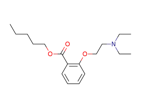 Molecular Structure of 79660-18-7 (n-amyl O-(2-diethylaminoethyl)salicylate)