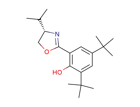 (S)-2,4-di-tert-butyl-6-(4-isopropyl-4,5-dihydro-2-oxazolyl)-phenol