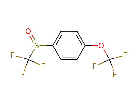 4-Trifluoromethoxyphenyl trifluoromethyl sulphoxide