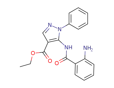 5-(2-Amino-benzoylamino)-1-phenyl-1H-pyrazole-4-carboxylic acid ethyl ester