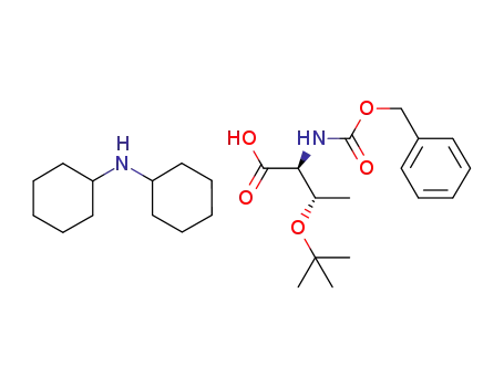 Molecular Structure of 198828-94-3 (Z-ALLO-THR(TBU)-OH DCHA)