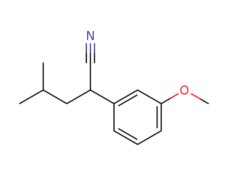 Benzeneacetonitrile, 3-methoxy-a-(1-methylethyl)-