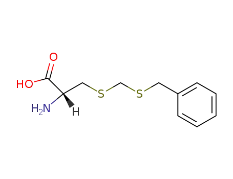Molecular Structure of 18710-74-2 (S-[(benzylsulfanyl)methyl]cysteine)