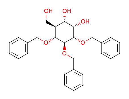 (1S,2S,3S,4S,5R,6S)-3,4,5-tris(benzyloxy)-6-(hydroxymethyl)cyclohexane-1,2-diol