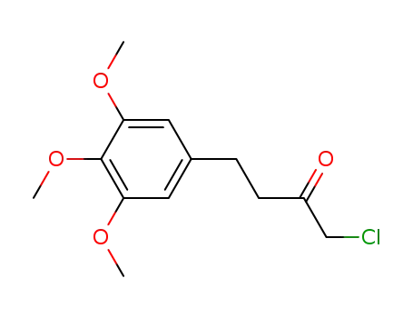 1-chloro-4-(3,4,5-trimethoxy-phenyl)-butan-2-one