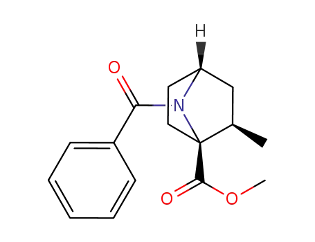 methyl (1S,2R,4R)-N-benzoyl-2-methyl-7-azabicyclo[2.2.1]heptane-1-carboxylate