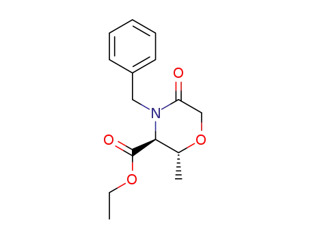 (2R, 3S) -2- 메틸 -5- 옥소 -4- (페닐 메틸) -3- 모르 폴린 카복실산 에틸 에스테르
