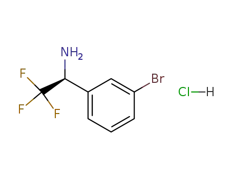 (S)-1-(3-BROMOPHENYL)-2,2,2-TRIFLUOROETHANAMINE HYDROCHLORIDE