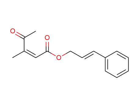 Z-3-methyl-4-oxo-pent-2-enoic acid cinnamyl ester