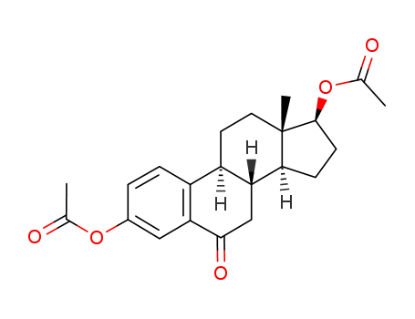 [(8S,9S,13S,14S,17S)-3-acetyloxy-13-methyl-6-oxo-8,9,11,12,14,15,16,17-octahydro-7H-cyclopenta[a]phenanthren-17-yl] acetate cas  3434-45-5