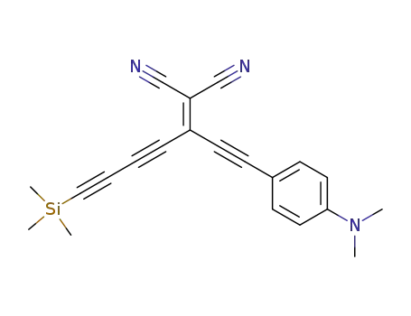 2-(1-{[4-(dimethylamino)phenyl]ethynyl}-5-(trimethylsilyl)penta-2,4-diynylidene)malononitrile