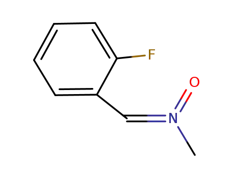 메탄 아민, N-[(2- 플루오로 페닐) 메틸렌]-, N- 옥사이드 (9CI)