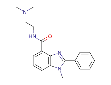 1-Methyl-2-phenyl-1H-benzoimidazole-4-carboxylic acid (2-dimethylamino-ethyl)-amide