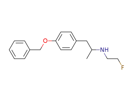 [2-(4-benzyloxy-phenyl)-1-methyl-ethyl]-(2-fluoro-ethyl)-amine