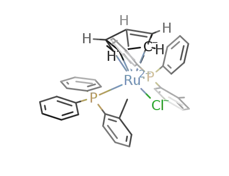 [(η5-C5H5)Ru(P(C6H5)2(2-CH3-C6H4))2Cl]