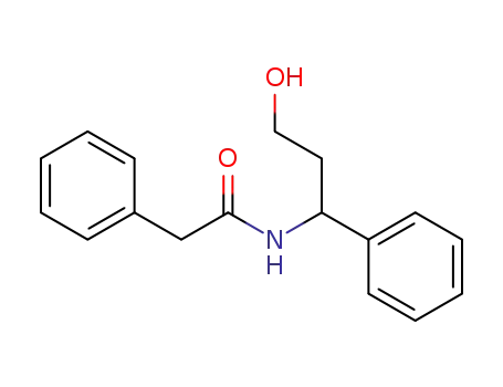 Benzeneacetamide, N-(3-hydroxy-1-phenylpropyl)-