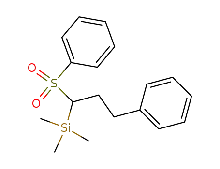 3-(trimethylsilyl)-1-phenyl-3-(phenylsulfonyl)propane
