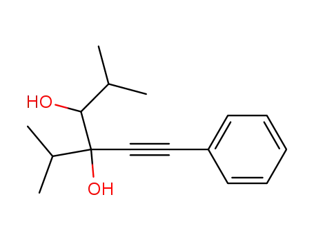 1-Phenyl-3-isopropyl-5-methyl-hexin-<sup>(1)</sup>-diol-(3.4)