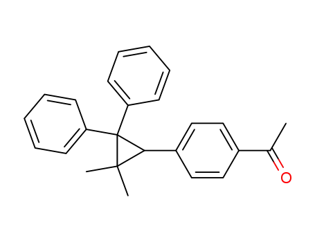 1,1-Diphenyl-2-(p-acetylphenyl)-3,3-dimethylcyclopropan