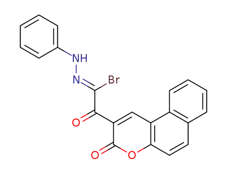 (2Z)-3-aza-2-bromo-1-(3-oxobenzo[f]chromen-2-yl)-3(phenylamino)prop-2-en-1-one
