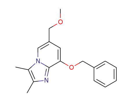 8-benzyloxy-6-methoxymethyl-2,3-dimethyl-imidazo[1,2-a]pyridine