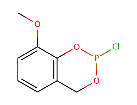 Molecular Structure of 195885-76-8 (4H-1,3,2-Benzodioxaphosphorin, 2-chloro-8-methoxy-)