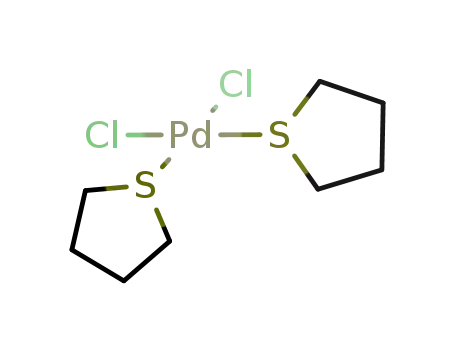 Molecular Structure of 14221-20-6 (Palladium, dichlorobis(tetrahydrothiophene)-)