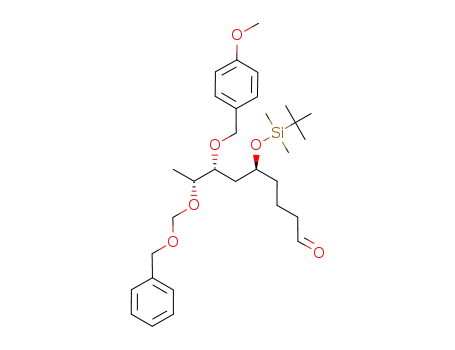 (5S,7R,8R)-8-Benzyloxymethoxy-5-(tert-butyl-dimethyl-silanyloxy)-7-(4-methoxy-benzyloxy)-nonanal