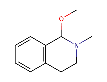 이소퀴놀린, 1,2,3,4-테트라히드로-1-메톡시-2-메틸-(9CI)