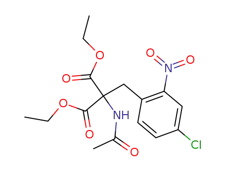 2-(4-Chlor-2-nitro-benzyl)-2-acetamino-malonsaeure-diethylester