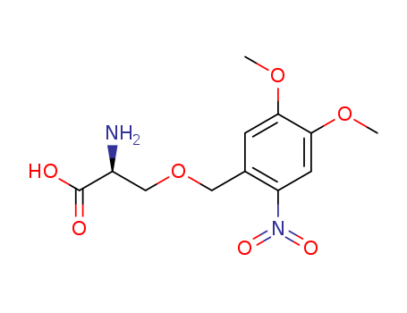 (s)-3-(4,5-dimethoxy-2-nitrobenzyloxy)-2-aminopropanoic acid