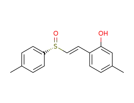 2-((R)-(E)-2-(p-tolylsulfinyl)vinyl)-5-methylphenol