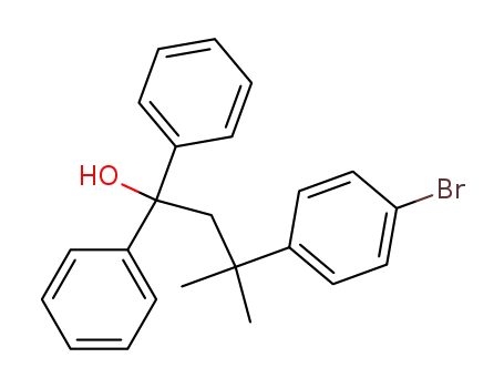 1,1-Diphenyl-3-(p-bromphenyl)-3-methyl-1-butanol
