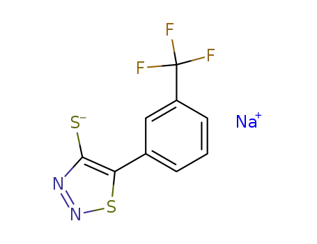 5-[3-(trifluoromethyl)phenyl]-1,2,3-thiadiazole-4-thiol, monosodium salt