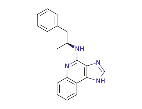 1H-Imidazo[4,5-c]quinolin-4-amine, N-(1-methyl-2-phenylethyl)-, (S)-