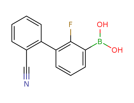 2'-CYANO-2-FLUOROBIPHENYL-3-YLBORONIC ACID