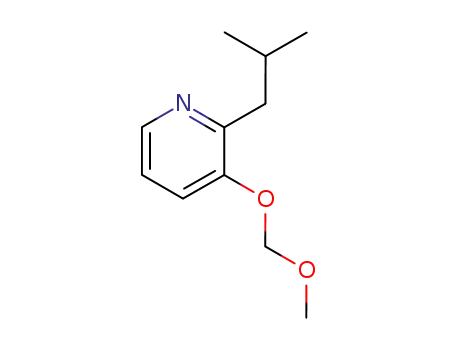 2-isobutyl-3-(methoxymethoxy)pyridine
