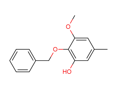 2-benzyloxy-3-methoxy-5-methyl-phenol