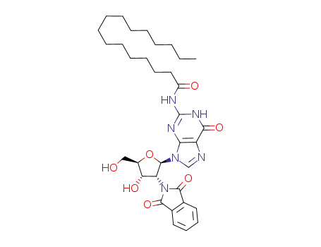 Guanosine,
2'-deoxy-2'-(1,3-dihydro-1,3-dioxo-2H-isoindol-2-yl)-N-(1-oxohexadecyl
)-