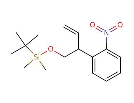 4-{[(tert-butyl)(dimethyl)silyl]oxy}-3-(2-nitrophenyl)but-1-ene