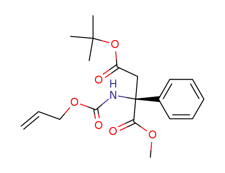 4-tert-butyl-1-methyl N-[(allyloxy)carbonyl]-2-phenyl-D-aspartate